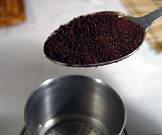 Measure the coffee